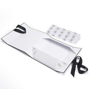 Biểu Tượng Tùy Chỉnh Sang Trọng Gấp Đóng Gói Vận Chuyển Quần Áo Túi Xách Quà Tặng Bao Bì Hộp - Product Image 4