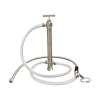 Pompe gastrique vétérinaire pour bovins, moutons, chevaux - Pompe à médicaments en acier inoxydable 304 avec tube de 150 cm
