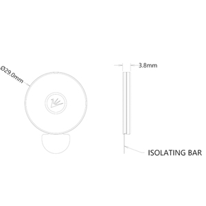Feasycom FSC-BP111D Dialog DA14531 Bluetooth 5.1 Low Energy Tags, programmeerbare <span class=keywords><strong>BLE</strong></span>-beacon met ondersteuning voor <span class=keywords><strong>iBeacon</strong></span> en Eddystone. - Product Image 6
