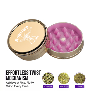 Custom Wholesale Manual 3 Layer 42mm Plastic Modern <b>Herb</b> <b>Grinder</b> Dry Spice Crusher Tobacco <b>Grinder</b> - Product Image 3