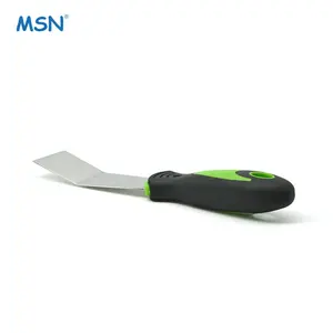 MSN Soft-Grip piegata per carichi pesanti raschietto in acciaio inossidabile lucidato raschietto curvato