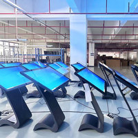 Máquina Multitáctil Horizontal Tipo K/S de 43/50 Pulgadas, Todo en Uno, Kiosco de Consultas, Guía de Compras de Autoservicio, Android Vertical