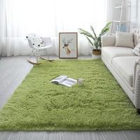 Tapis rond élégant en peluche polyester, salon, chambre à coucher d'enfants, design Oriental, 1 pièce