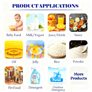 Emballages en sachets refermables en PE pour jus de fruits, boissons, lait, avec bec verseur, impression en gravure, résistants à l'humidité, personnalisés en gros - Product Image 4