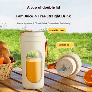 เครื่องปั่นน้ำผลไม้อเนกประสงค์สำหรับใช้ในครัวเรือนถ้วยเล็กแบบพกพาสามารถชาร์จใหม่ได้ - Product Image 4