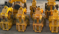 JOVE Excavatrice sur chenilles à marteau vibratoire, à commande électro-hydraulique, pour la construction, le battage de pieux et le pressage de poteaux de clôture, avec moteur puissant
