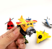 Lot de 6 mini-modèles d'avions mignons en métal, vente flash Shein, cadeau pour pilote, jouets d'avion pour enfants, vente en gros