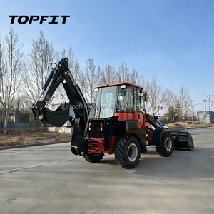 Retroexcavadora TOPFIT para Excavación, Ahorro en Costos de Mano de Obra, Diésel, Cucharón de 1m3, Alta Eficiencia - Product Image 3