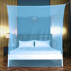 תליית עיצוב מלבני קיפול יתושים רשת אוהל פוליאסטר גדול עבור קמפינג בחוץ ושימוש בנסיעות - Product Image 1