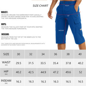 Fabricants de vêtements Pantalons de travail d'été pour hommes personnalisés Pantalons cargo, Shorts de pêche de randonnée pour hommes, Shorts d'extérieur Tac <span class=keywords><strong>Tical</strong></span> OEM - Product Image 6