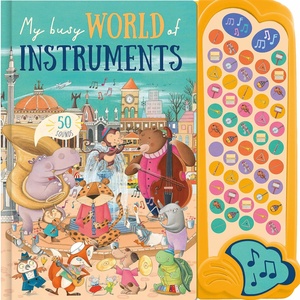 Libro de Sonidos con 50 Botones de Instrumentos, Mi Mundo de Instrumentos, Libro de Sonidos de Primeras Palabras para Niños - Product Image 1