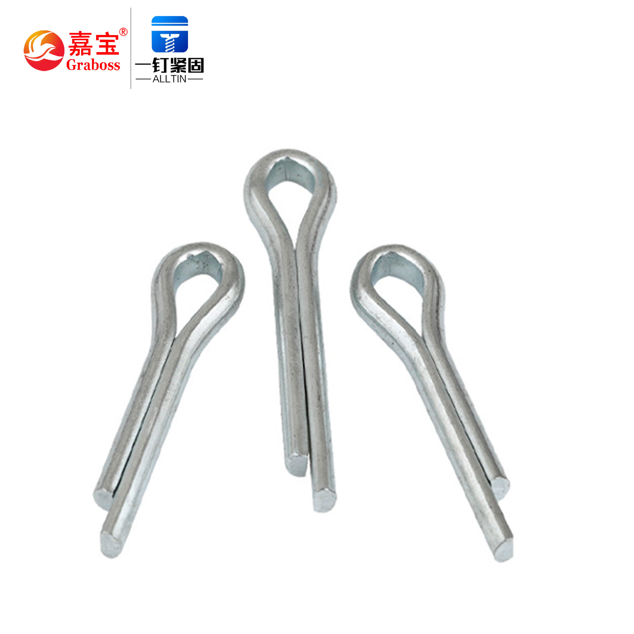 Pack Of 180 Cotter Pins Assortment R Clips Set, 6 Sizes, Stainless Steel Cotter Pins, Spring Cotter Pins, Retaining Spring, Towing Hitch Cotter Pins - View #5