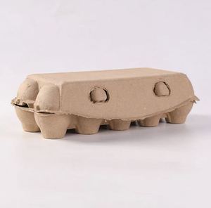 QianQin Emballage Durable, Lot de <span class=keywords><strong>12</strong></span> Boîtes à Œufs en Papier Recyclé, Plateau à Œufs en Pulpe Moulée Couleur Personnalisée, Œufs Frais Biologiques, Durée de Conservation 3 Ans - Product Image 6