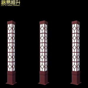 Colonne lumineuse solaire Louis Hengsheng 3m LED pour extérieur, jardin, cour, résistante à l'eau, éclairage de villa - Product Image 1