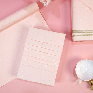 Personalizado 80g lujo estampado en caliente fiesta de cumpleaños del Día de San Valentín 43*300 cm embalaje de regalo de Navidad caja de cosméticos papel de regalo - Product Image 6