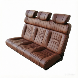 Siège-lit de voiture pliable <span class=keywords><strong>en</strong></span> cuir robuste, imperméable et luxueux, style rock and roll, pour conversion de fourgon ou camping-car - Product Image 4