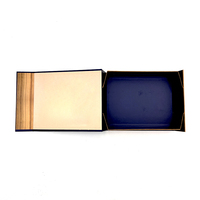 Boîtes cadeaux rigides pliables de luxe recyclables avec doublure en éponge, gaufrage personnalisable pour emballage de parfums et cadeaux, vente en gros