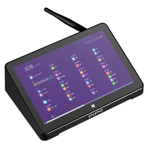 PIPO masaüstü Mini PC 7 inç Windows 10 2GB RAM 32GB dokunmatik ekran hepsi bir arada pos Mini POS sistemi terminali