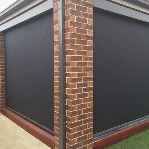 ستائر بمحرك مقاومة للرياح في الهواء الطلق ، بكرة نافذة بسحاب ، ستائر مقاومة للماء ، ستائر خارجية ، ظل ، ستائر ظل خارجية بمحركات - Product Image 1