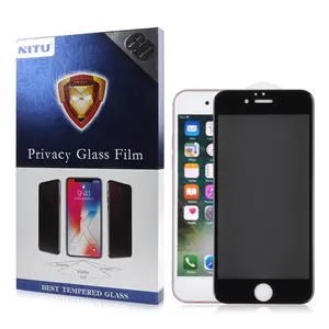 6D Ponsel Layar Pelindung untuk Iphone 8 8 Plus X Anti Spy Mobile Layar Perlindungan