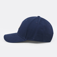 Gorra de Béisbol de 6 Paneles con Parche de Goma, Visera Curva, Logotipo Personalizado, Gorras de Béisbol Estructuradas para Hombre, Fábrica con Certificación BSCI