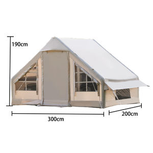 Carpa Plegable Personalizada Tipo Tenda, Casa Familiar Grande de Lujo, Impermeable, de Lona, para Playa, Glamping, Camping Inflable, para Exteriores - Product Image 1