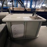 9m Pontonboote Preise Yacht-Ponton Angelboot Partyboot aus Aluminium mit Außenbordmotor