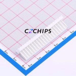 HC-2510-20AW-05 Wire-to-Board Pin Header Bent Lead Through Hole,P=2.54mm Connector 1x20P 2.54mm Right Angle Insert 20P - Product Image 1