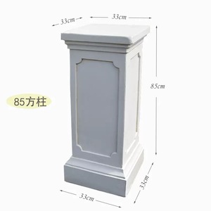 Colonnes et <span class=keywords><strong>vases</strong></span> blancs de style romain pour mariage à vendre - Product Image 3