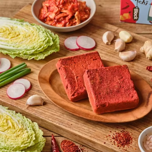 Bloque de Pasta Picante Coreana Kimchi, Condimento Instantáneo Listo para Usar en Caja para Niños y Adultos, Aplicaciones de Comida Coreana - Product Image 1