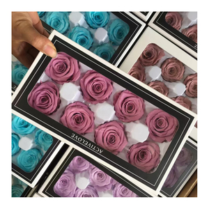 Natural suave <span class=keywords><strong>sueño</strong></span> venta al por mayor un grado 50 colores inmortal infinito eterno para siempre estabilizado preservado <span class=keywords><strong>rosas</strong></span> en caja <span class=keywords><strong>de</strong></span> regalo <span class=keywords><strong>rosas</strong></span> enteras - Product Image 2