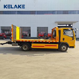 Howo Rollback <b>Flatbed</b> Wrecker Towing <b>Truck</b> 10 Ton Road Recovery <b>Truck</b> For Sale - Product Image 4