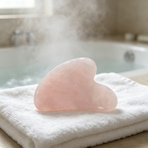 <span class=keywords><strong>Sculpteur</strong></span> Gua Sha en pierre minérale naturelle écologique sans bords tranchants pour drainage lymphatique, relaxation musculaire, usage en salon de beauté - Product Image 1