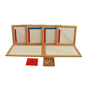 Vendita calda all'ingrosso aggiunta grafici <span class=keywords><strong>di</strong></span> lavoro <span class=keywords><strong>con</strong></span> telaio Montessori materiali educativi giocattolo in legno attrezzature Montessori - Product Image 3