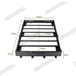Portaequipajes de Techo <span class=keywords><strong>para</strong></span> Jimny, de Aluminio, <span class=keywords><strong>para</strong></span> Suzuki Sierra Jimny <span class=keywords><strong>3</strong></span> <span class=keywords><strong>PUERTAS</strong></span> JB64 JB74 2019 2020 2021 2022 2023, Barras de Carga <span class=keywords><strong>para</strong></span> Techo - Product Image 3