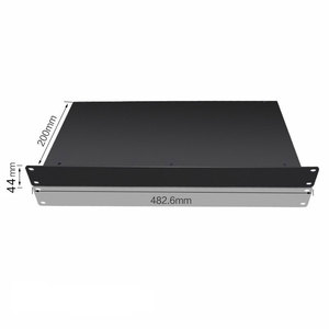 Contenitore Rack 1U <span class=keywords><strong>19</strong></span> Pollici, Scatola di Controllo IP55, Case Server in Lamiera Metallica Personalizzato, Chassis per Montaggio su Rack - Product Image 1