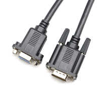 Kabel Monitor VGA HDB15p 1080P Kabel VGA Twisted Pair HD15P VGA ke PC Digunakan untuk Kabel Multimedia dan Proyektor