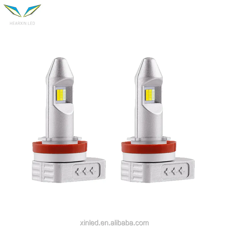 25W K25 araba LED far lambaları H11 9006 HB4 9005 HB3 H4 H7 H8 H9 H1 Mini far kiti için yüksek/Kiriş ampul sis lambası