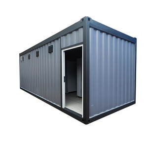 Conteneur de toilettes portables avec douche pour usage intérieur, design industriel durable - Product Image 1