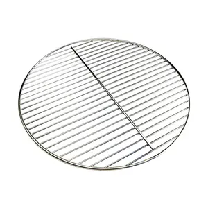 Processed And Customized Food-grade Stainless Steel Round Grill BBQ Metal Baking Pan