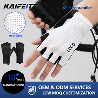Gants de cyclisme demi-doigts en gros avec absorption des chocs, paume respirante antidérapante pour vélo de route, sports de plein air et pêche