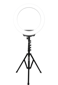 AFI R219 <span class=keywords><strong>ring</strong></span> lihgt avec trépied, batterie externe circulaire pour selfie, lumière annulaire led avec trépied trépied, support de téléphone portable - Product Image 2