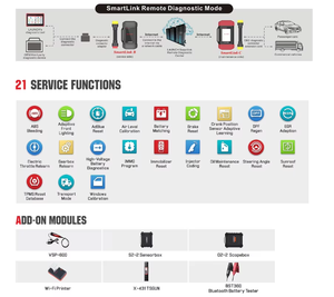 Dispositivo Automotriz en Línea para Autos X431 PRO5 Android USB/WiFi con Pantalla de 10.1 Pulgadas y 2 Años de Actualizaciones de Software X-431 PRO5 Online - Product Image 1
