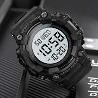 Mult jam tangan multifungsi 50M pria, jam tangan olahraga tahan air Digital jam tangan pria SKMEI 1968