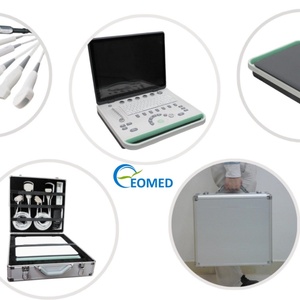 Appareil vétérinaire clinique hospitalier, échographe dynamique en temps réel de type ordinateur portable LCD 15 pouces avec sonde BW10 - Product Image 2