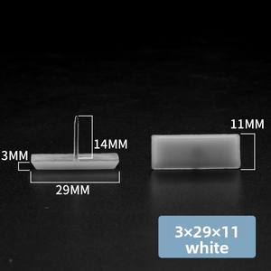 Patins <span class=keywords><strong>de</strong></span> rehaussement rectangulaires en plastique à double clou, en nylon épaissi, anti-humidité, pour meubles, canapés, tables et chaises - Product Image 6