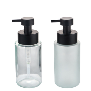 Support mural en acier inoxydable Longan, support d'angle personnalisé, distributeur de savon de 300 ml, distributeur de savon moussant, <span class=keywords><strong>bouteille</strong></span> à pompe - Product Image 4