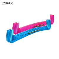 LIUHUO Protège-chaussures de patinage élastiques, protection de lame de patin à glace, longueur réglable, pour patins de vitesse/figure, pour garçons
