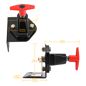Bulk Top <b>Post</b> On/Off 200A 12 Volt Heavy Duty Motorcycle Battery Switch Rohs CE Certified For Automotive Car RV Marine - Product Image 3