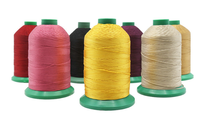Çok Amaçlı Polyester Mumlu Bağlantılı Örgülü İplik, Deri Dikişi ve Örgü İşleri İçin Özelleştirilmiş